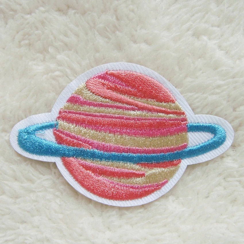 2 шт. Звездные космические Сатурн железные на земле галактические патчи для