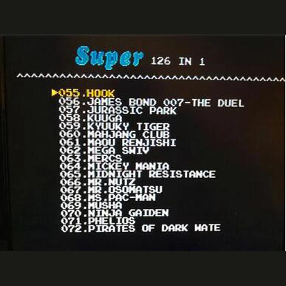 10 шт. в партии для Sega Mega Drive 126 1 игровая карта/картридж 16 бит MD карта Genesis|Картриджи|