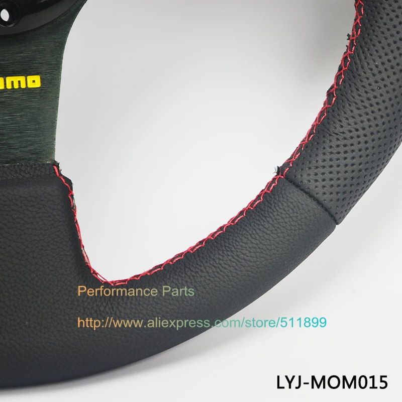 Бесплатная Доставка: LYJ-MOM015 350 мм МОМО Руль Универсальный Спортивный Спорт