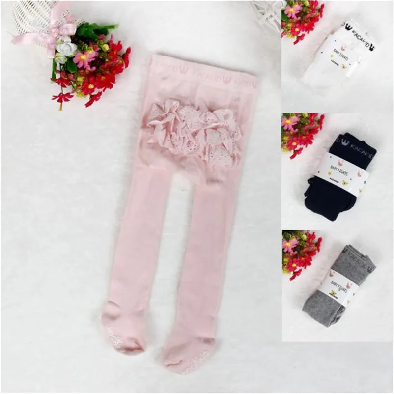 Зима-осень теплые модные детские носки для малышей милые гетры девочек одна пара