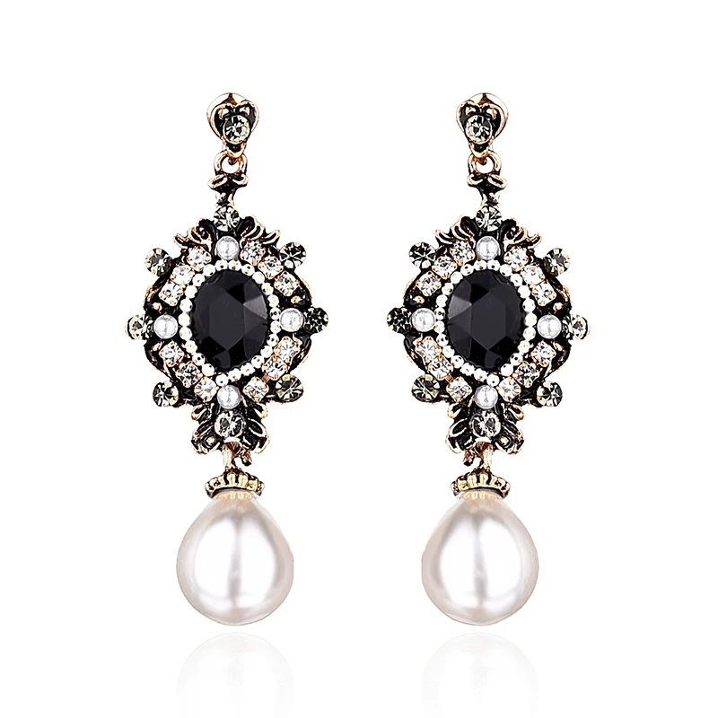 Любовь черный опал камень горный хрусталь инкрустированные античные