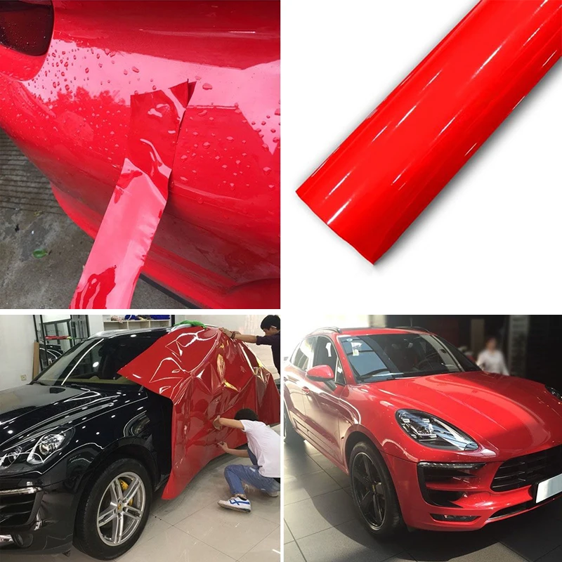 

Disassemble Gloss Red sticker Body Decoration Decor Decal Vinyl Film DIY