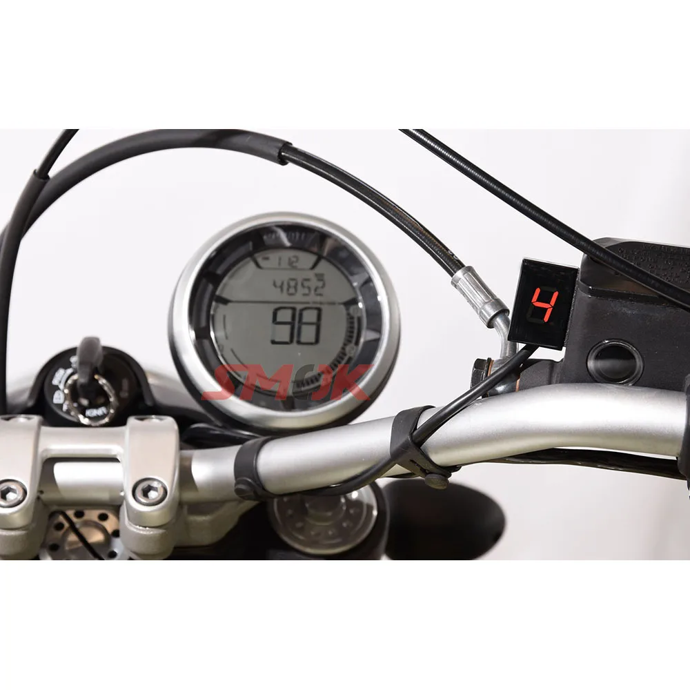 SMOK мотоцикл 1-6 уровень Ecu разъем крепление скорости шестерни дисплей индикатор