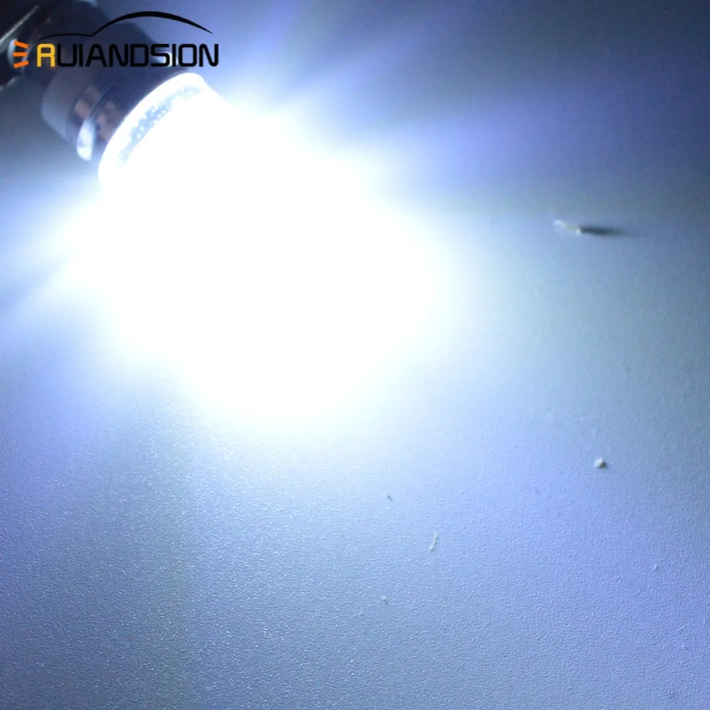 2x автомобиль лампы BA9S T4W BAX9S H6W BAY9S H21W светодиодный Белый 3030 2SMD 1,5 W 6V Индикатор СВЕТОДИОДНЫЙ Автомобильный светильник лампы 12V парковки 233 3000K