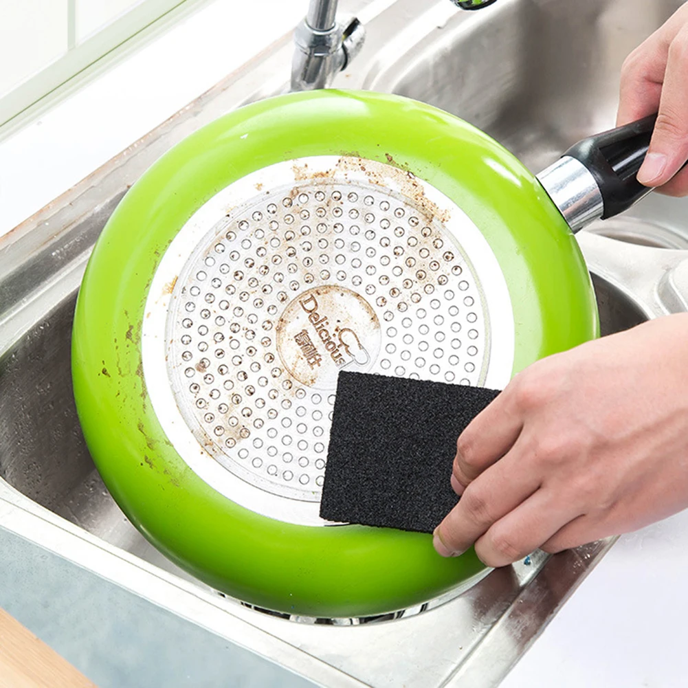 Magic Sponge Eraser kitchen Cleaner Heavy Duty Scrub Household Kitchen Dirt Stains Cleaning Brush Tool | Дом и сад