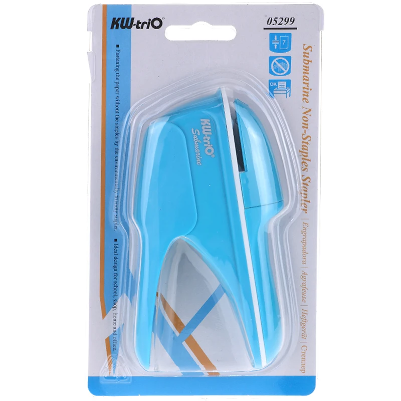 Креативный популярный мини-степлер безопасный степлер 10 листов офисный бумажный