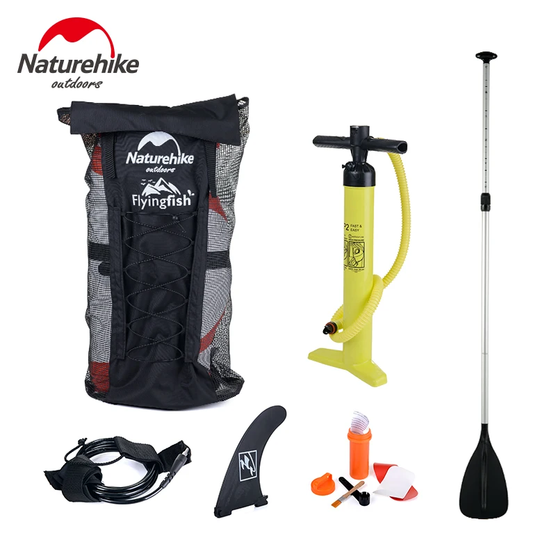 Naturehike 10 до 11 футов надувные sup доска серфинга путешествия рюкзак встать Pad и