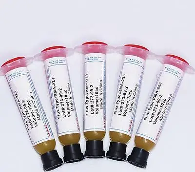 

Паяльная паста BGA SMD 3 шт., флюс-смазка, объем 10cc, RMA-223