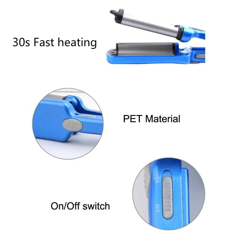 Щипцы для завивки волос мини 3 ствола щипцы Плоские керамические Инструменты