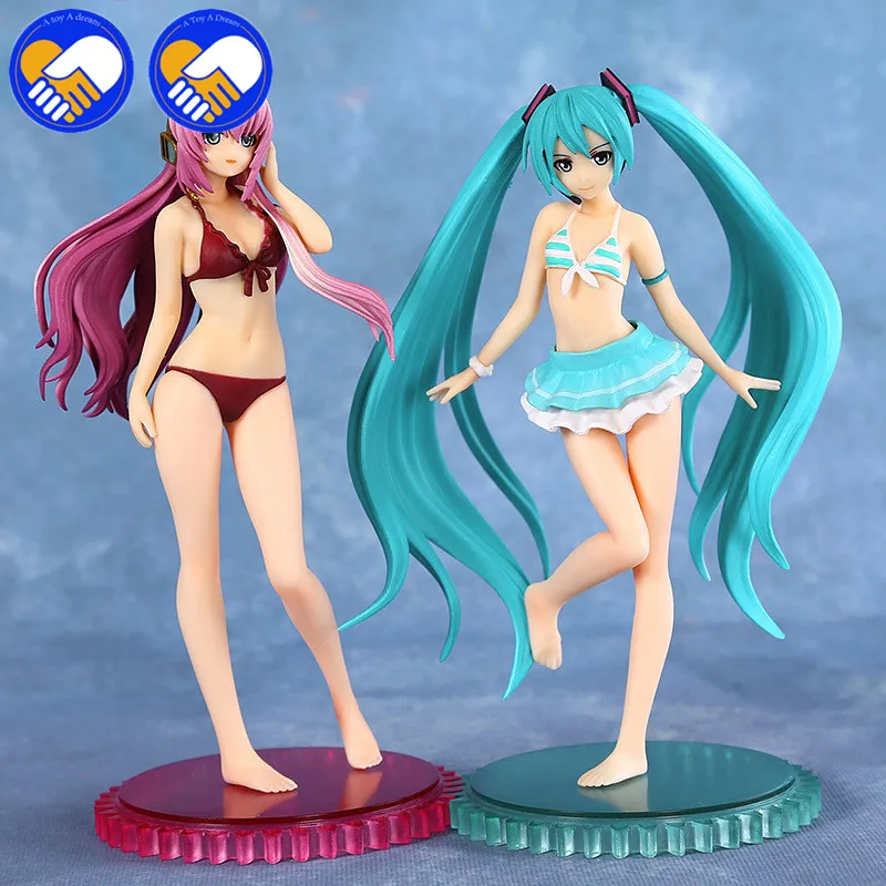 Новый 15 см японского аниме HATSUNE Мику Сексуальная Фигурки ПВХ Коллекция бикини