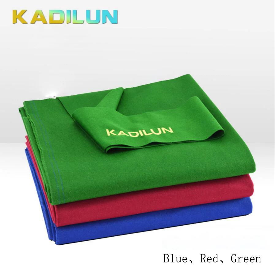 Новый KADILUM Высокая класс черный восемь бильярдный стол скатерть домой стеклянный