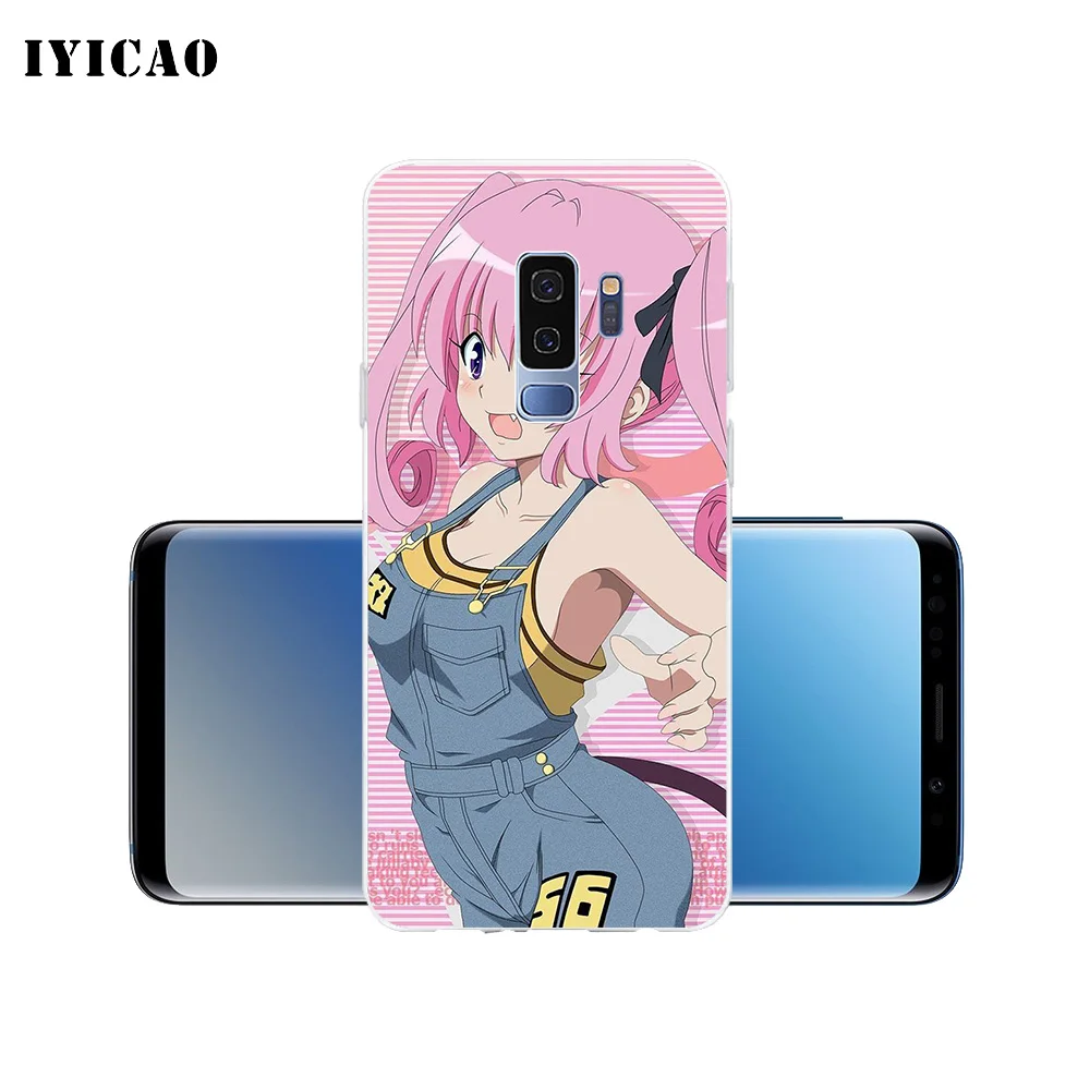 IYICAO To Love Ru Мягкий силиконовый чехол для телефона Samsung Galaxy S10e S10 S9 S8 Plus S7 Edge из