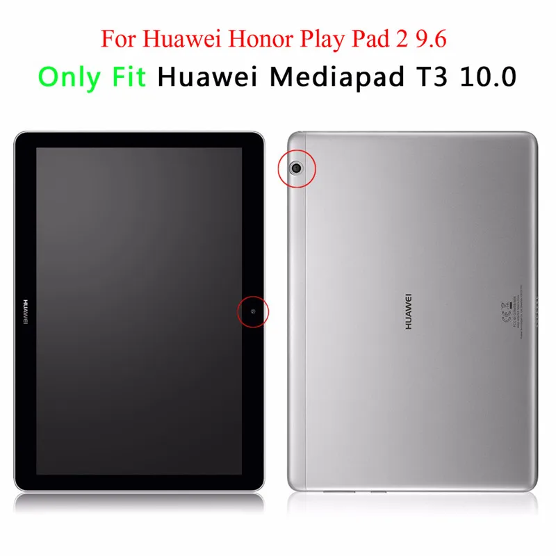 Лидер продаж 2019 умный чехол подставка из искусственной кожи для HUAWEI MediaPad T3 10 AGS