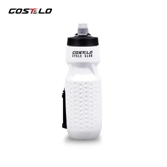 white 1 pcs Инновации Costelo Магнитная бутылка Монтажная клетка велосипед велосипедные бутылки для воды Спортивная бутылка для воды, 710 мл стеклянные колбы пресс - Цвет: white 1 pcs