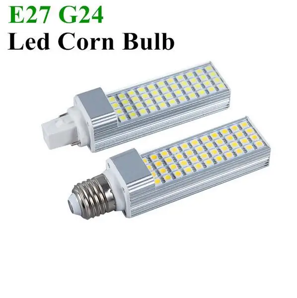 G23 E27 g24 AC85-265V led pl лампа реальная мощность 5 Вт 7 9 11 13 15 SMD5050 | Лампы и освещение