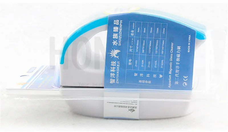 

Aquarium Window Brush Double Side Cleaning Magnets Glass Wiper Window Cleaner Tank Surface Brush Wiper for Aquarium glass