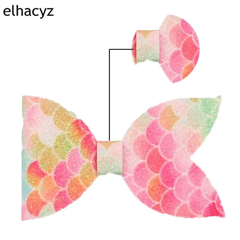 12 шт./лот новинка шикарные 3 ''блестящие радужные цвета заколки для волос