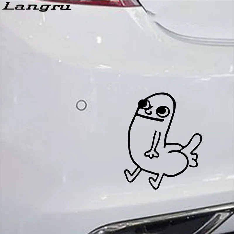 Виниловая наклейка Langru Dick Ass памятка в Интернете смешная попка автомобильные