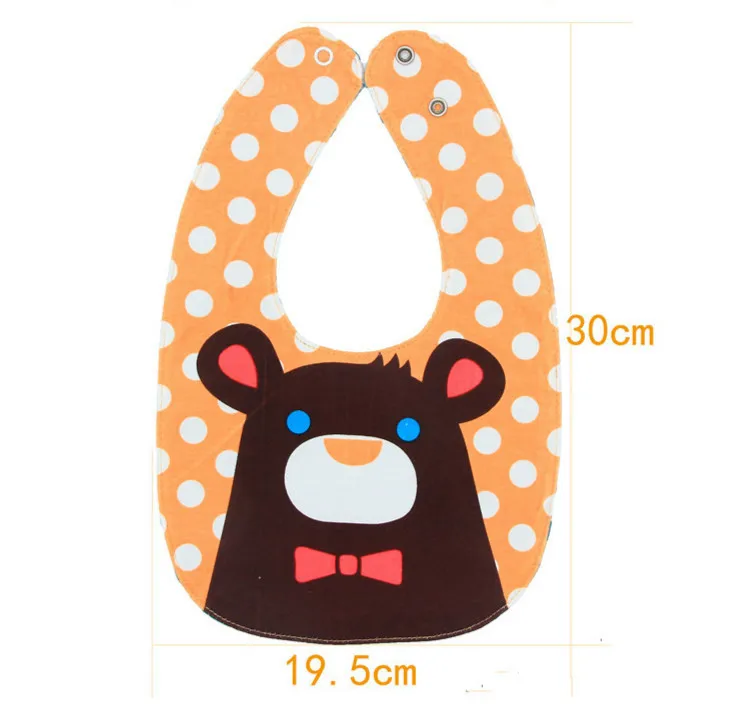 Adjustable Baby Bibs EVA Plastic Waterproof Lunch Feeding Bibs Baby Cartoon Feeding Cloth Children Baby Apron Babador de bebe