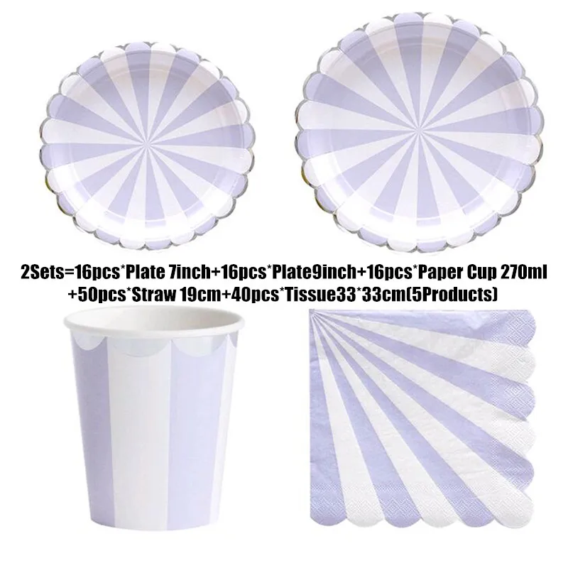 Одноразовая бумажная посуда наборы День Святого Валентина десерт на вечеринку