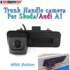 Камера заднего вида Koorinwoo HD CCD парковочная для SkodaOctaviaFabiaSuperbRoomsterYetiAudiA1