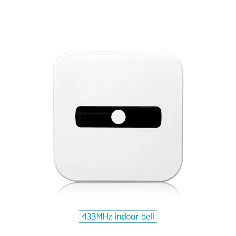 Indoor Bell Geekl дверной звонок с камерой WiFi видео беспроводной домофон 720P колокольчик двухсторонний аудио приложение управление для iOS Android Питание от батареи - Комплект: Indoor Bell
