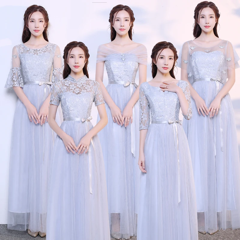 Женское вечернее платье из тюля Элегантное Длинное бальное с блестками и