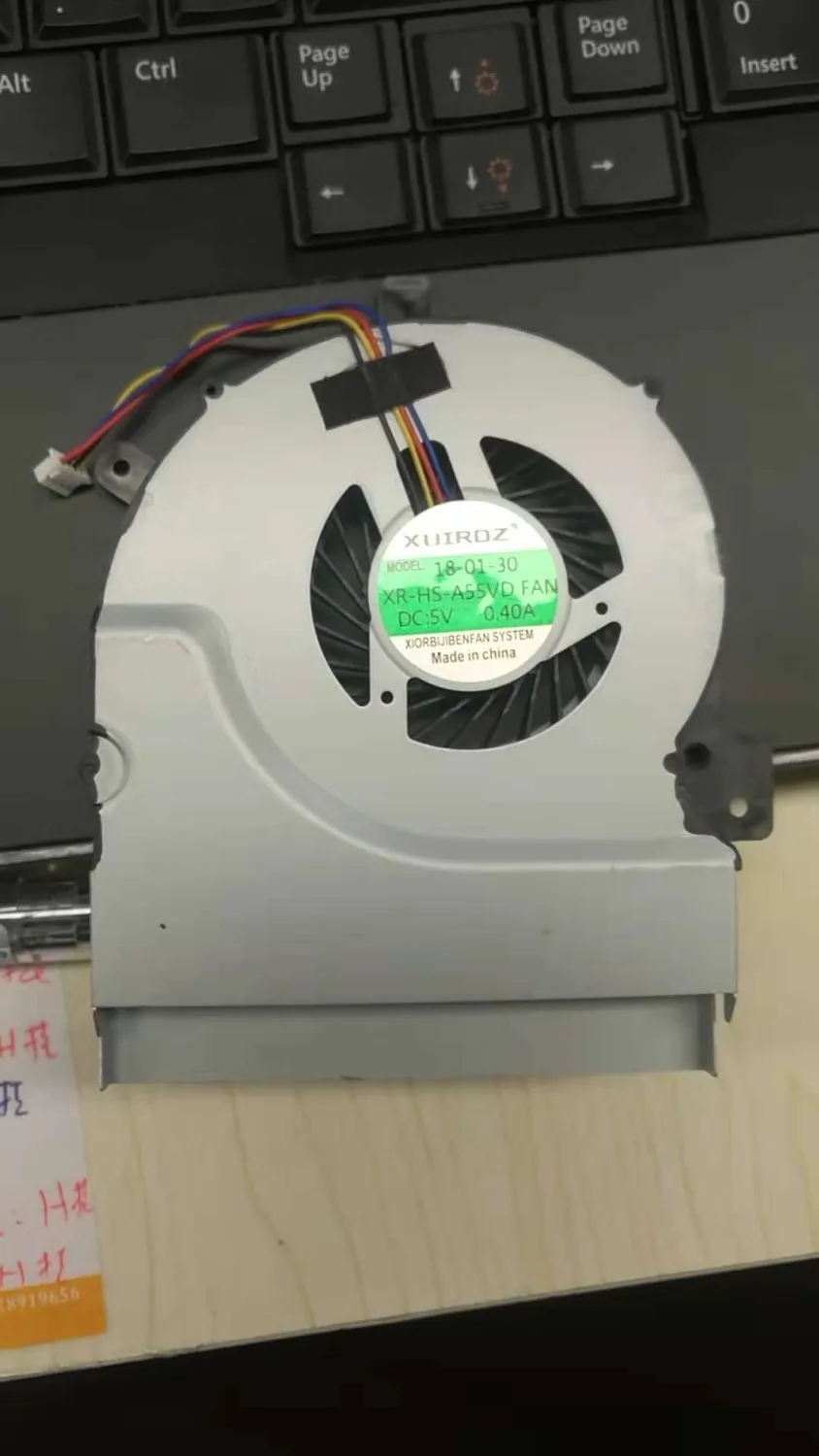 Новый вентилятор для охлаждения процессора ноутбука ASUS K55 A55 A55V r500v X55 x55v x55vd K55VM K55V