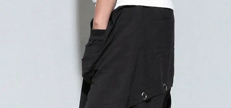 Свободный размер/горячий/Весенний мужской новый модный рот закрытые стопы брюки