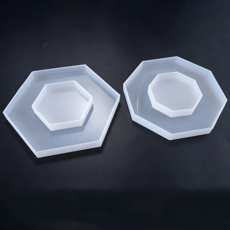 1 шт. полупрозрачные многоугольные силиконовые формы DIY инструменты для