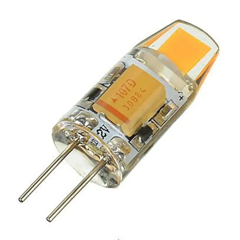 Светодиодная лампа G4 COB 12 В 3 Вт/6 Вт теплый/холодный белый свет угол свечения 360