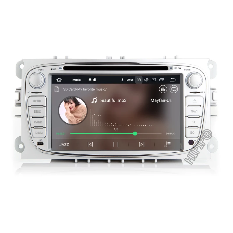 Android 10 8 ядер/4 ядра 4G/2G RAM DSP IPS 2 din автомобильный DVD GPS для FORD Focus S MAX Mondeo C Galaxy радио