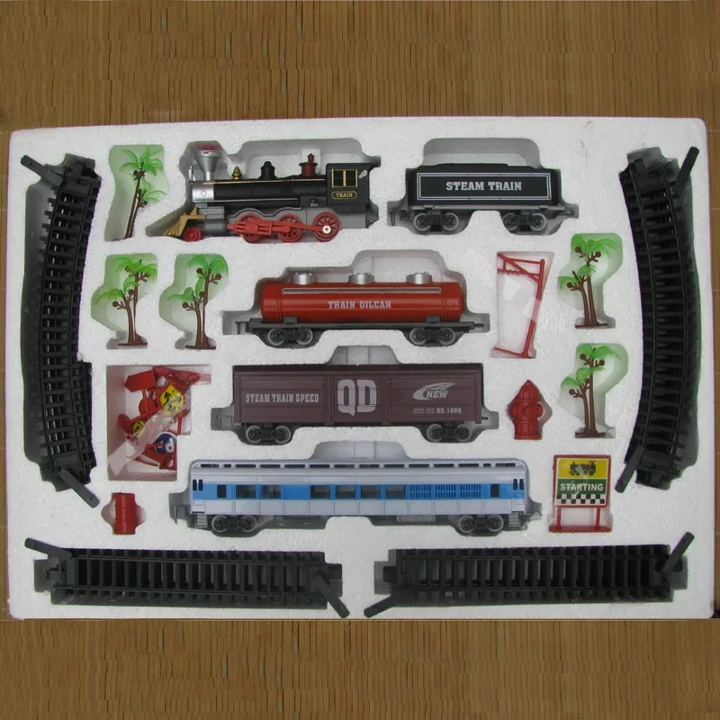 Игрушка для поезда модели электрических игрушек рельсовая дорожка 1:87