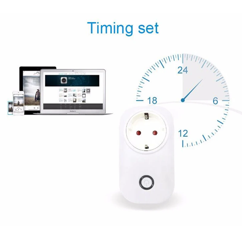 Sonoff S20 WI-FI Беспроводной удаленного Управление гнездо умный таймер Plug
