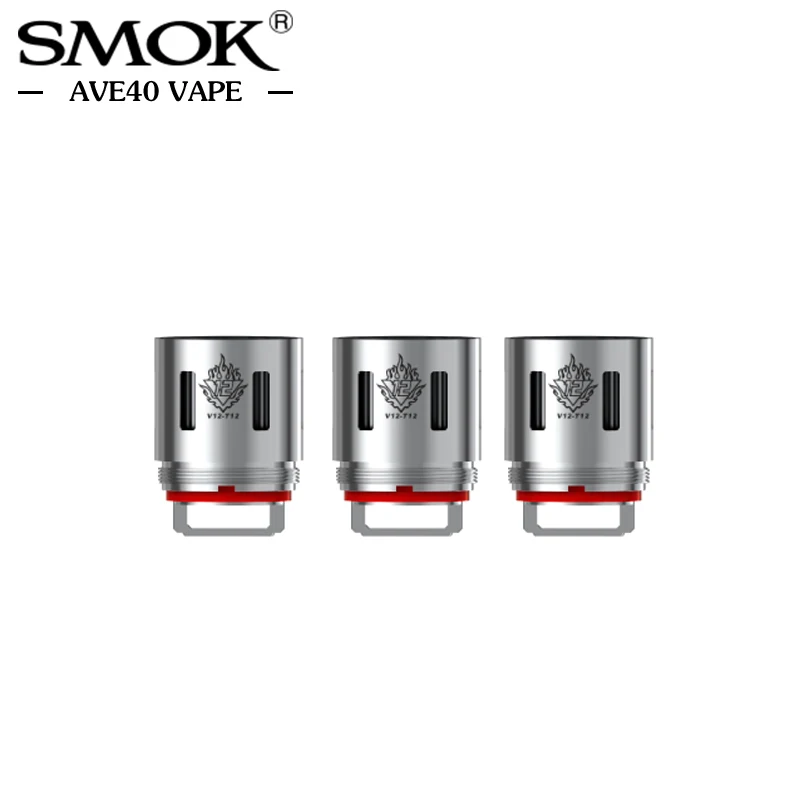 6 шт. SMOK TFV12 бак V12 Q4/T12/T6/T8/X4/сетка/полоса замена катушки ядро для облако король