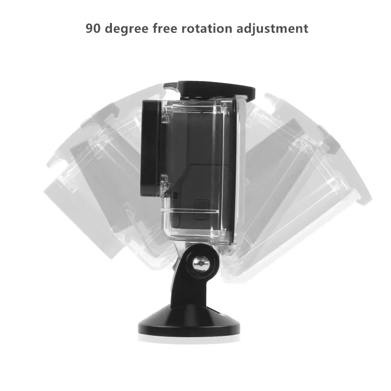 Magnetic Base magnet car suction cup Mount Bracket Holder Clamp with Screw For Gopro Hero 7 6 5 4 3 sjcam Camera Accessories | Электроника