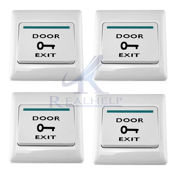 4Pcs Button WAN плата управления доступом Считыватель Карт Доступа EM-ID плата управления через TCP/IP 4 двери доступа мульти панель управления доступом к двери - Цвет: 4Pcs Button