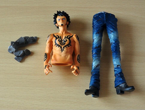 26cm Japan Anime Trafalgar Law Rowe Boxed PVC Model Toys Action Figures Kids Birthday/Xmas Collections Gifts | Игрушки и хобби