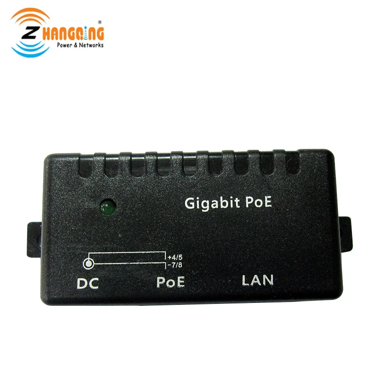 Гигабитный POE инжектор 100/1000 Мбит/с Однопортовый для ip-камеры IP phone WiFi AP |