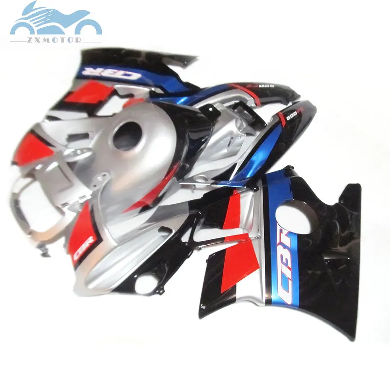Обтекатели для мотоциклов HONDA CBR 600 F2 1991 1992 1993 1994 серебристо голубой дороги CBR600 91 93