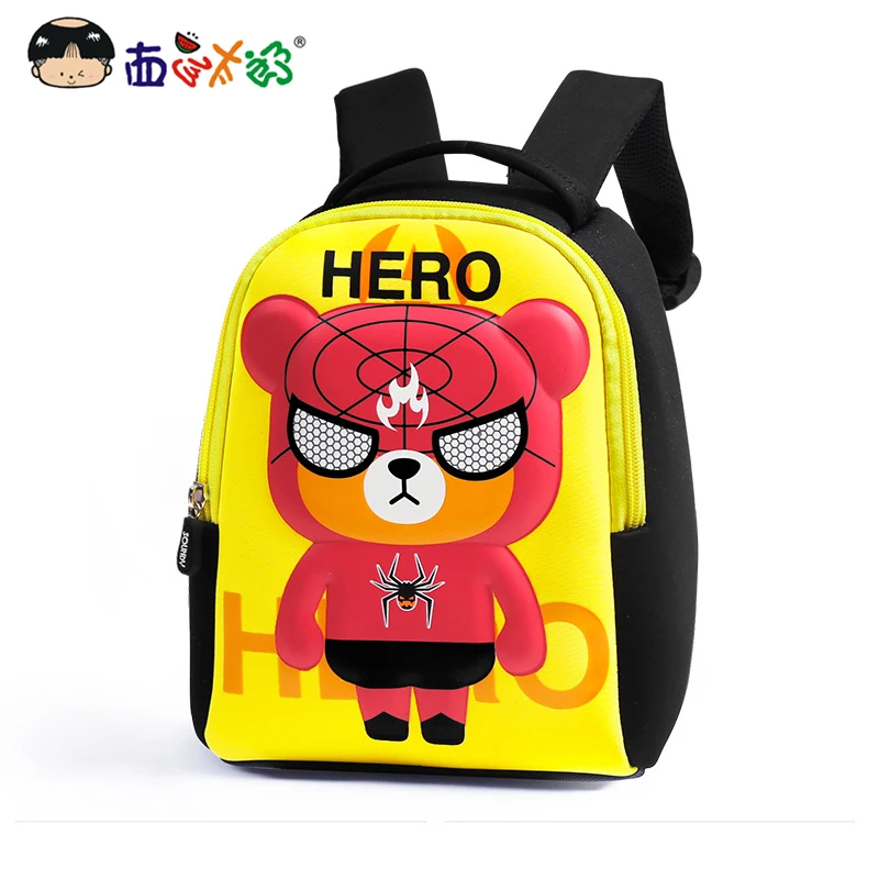 Детский Школьный рюкзак MELONBOY, мини-рюкзак для мальчиков, От 1 до 3 лет, с героями мультфильмов, два цвета
