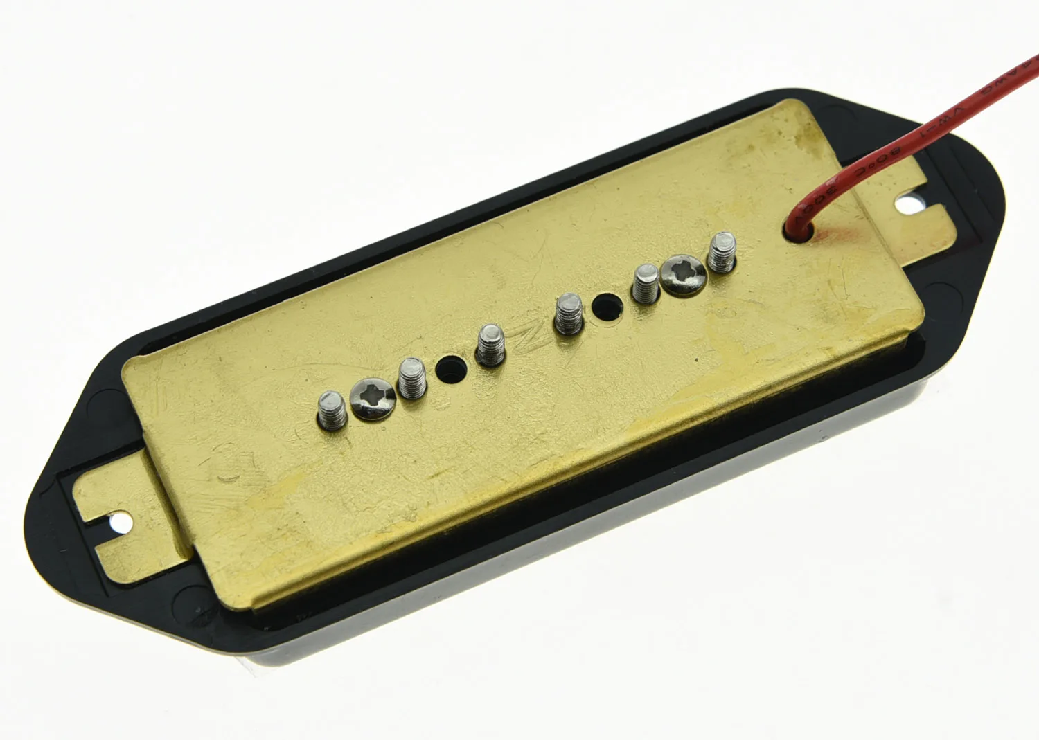 KAISH черный P90 высокой мощности звук Dogear шеи Пикап Soapbar гитары Пикапы|neck pickup|guitar