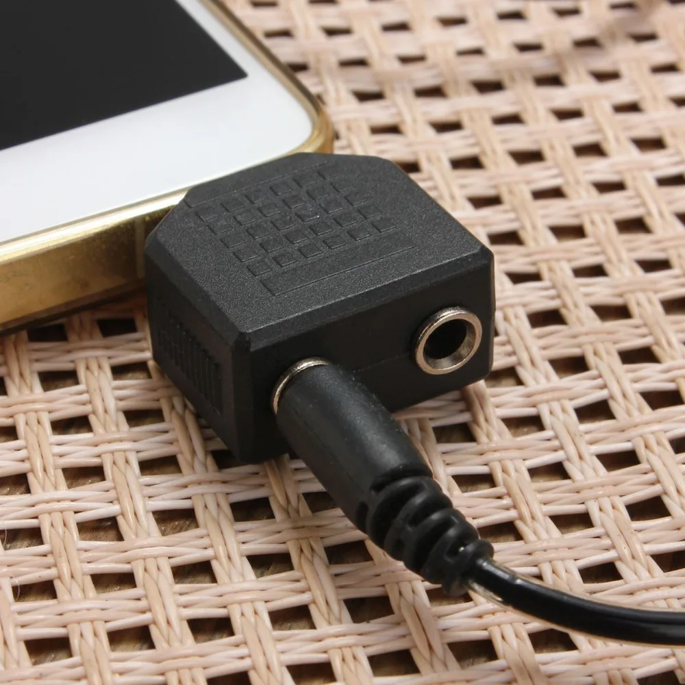 Mini Stereo Male 3 5 мм Jack 1 2 dual female Y сплиттер кабель аудио адаптер для iPhone Samsung Наушники