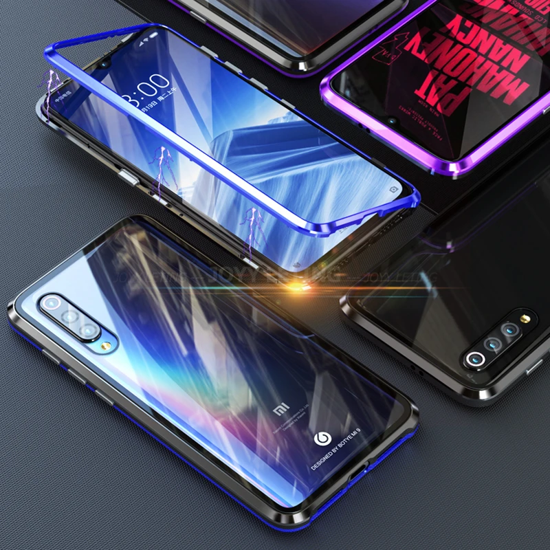 Роскошный Магнитный адсорбционный чехол для телефона Xiaomi mi 9 se противоударный