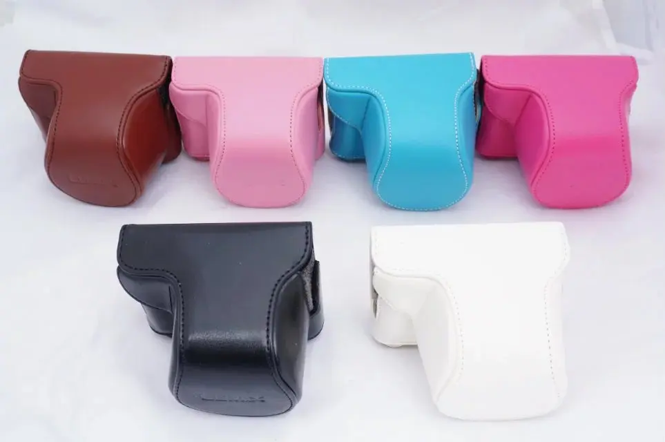 Новинка чехол из искусственной кожи для камеры Panasonic Lumix GM1 GM2 GM5 с ремешком|camera bag