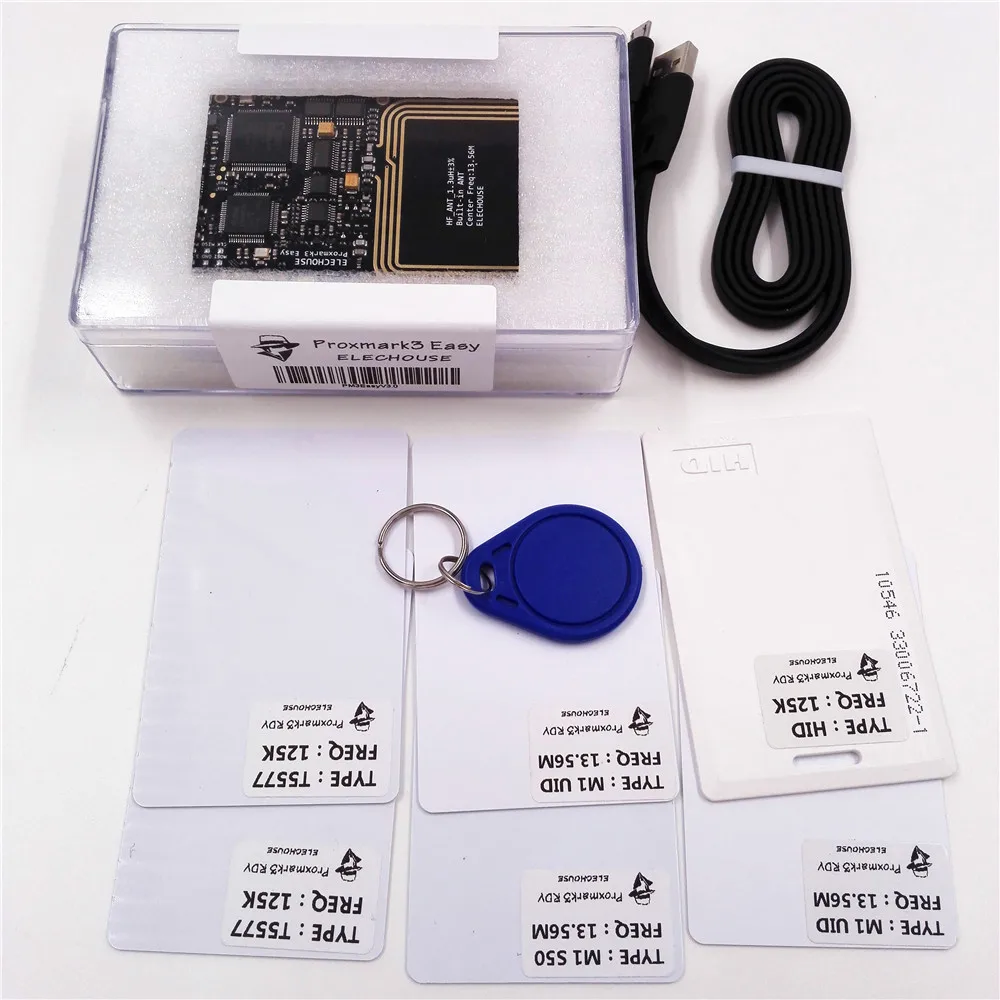 Proxmark3 легко V3 Dev Наборы развивать костюм NFC RFID считыватель proxcard em4x UID T5577 сменные