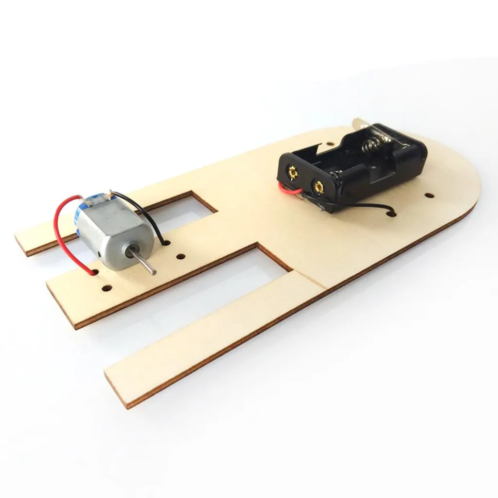 Игрушки DIY деревянная лодка ремесленные игрушки электрическая модель для детей