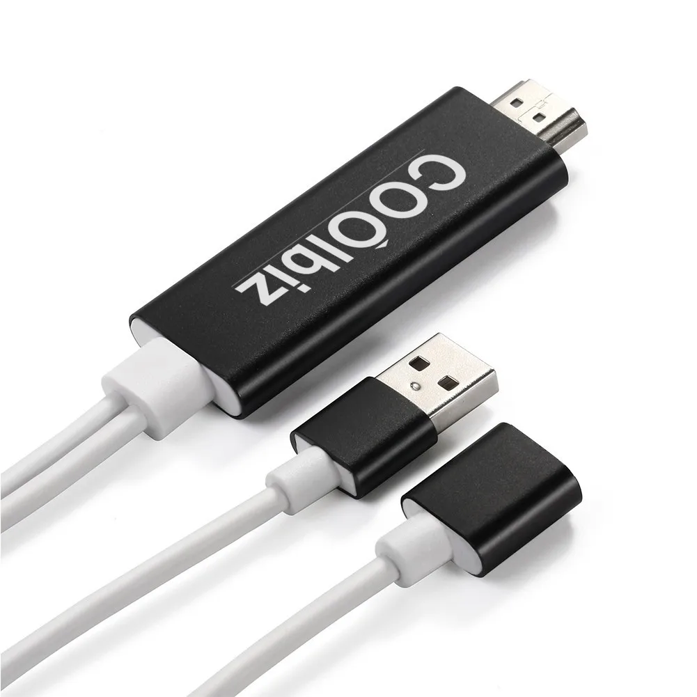 Адаптер Lightning на HDMI Del 1080P Кабель адаптер для iPhone td831 Прямая поставка|to hdmi|cable adaptorhdmi
