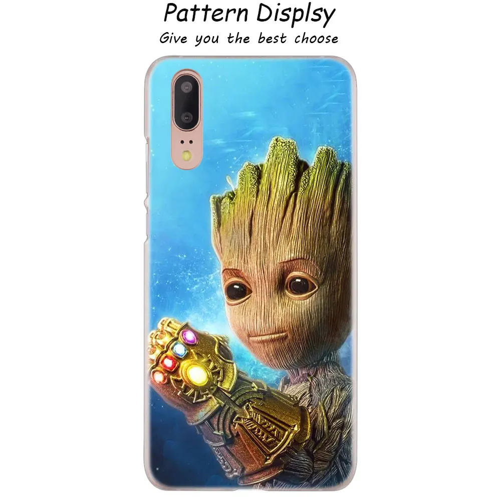 04 Жесткий чехол Guardians of the Galaxy Marvel для huawei P30 P20 P10 P9 P8 Lite P30 P20 Pro Mini PSmart - Цвет: 04