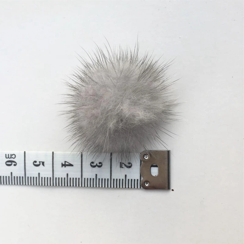 5 шт. помпоны из меха норки 3 см|ball fur ball|pompom ballscraft pom poms balls |